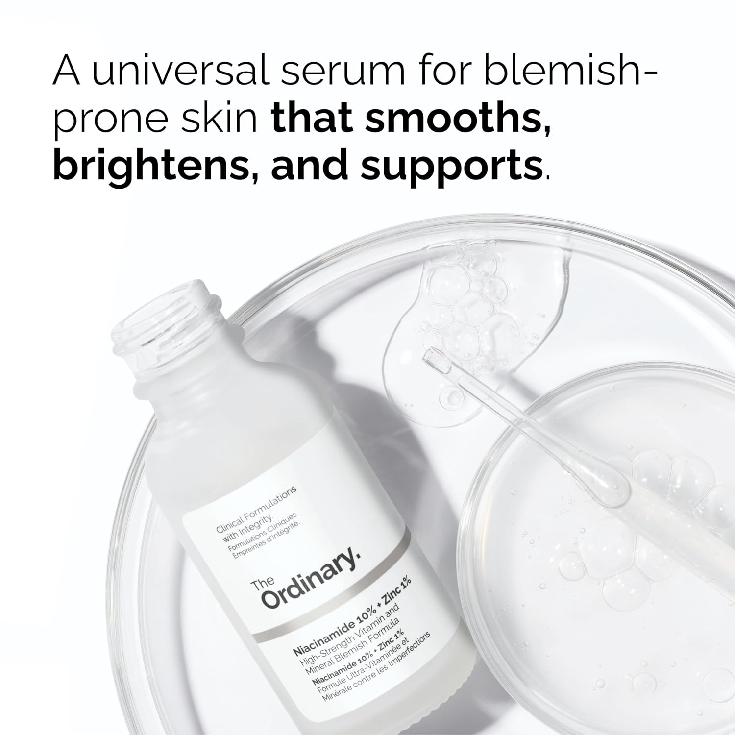 image:imageThe Ordinary Acne Collection Skin Care Bundle Set For Oily Acne Prone Skin Salicylic Acid 2 Solution Niacinamide 10 Zinc 1 Natural Moisturizing Factors Beta Glucan