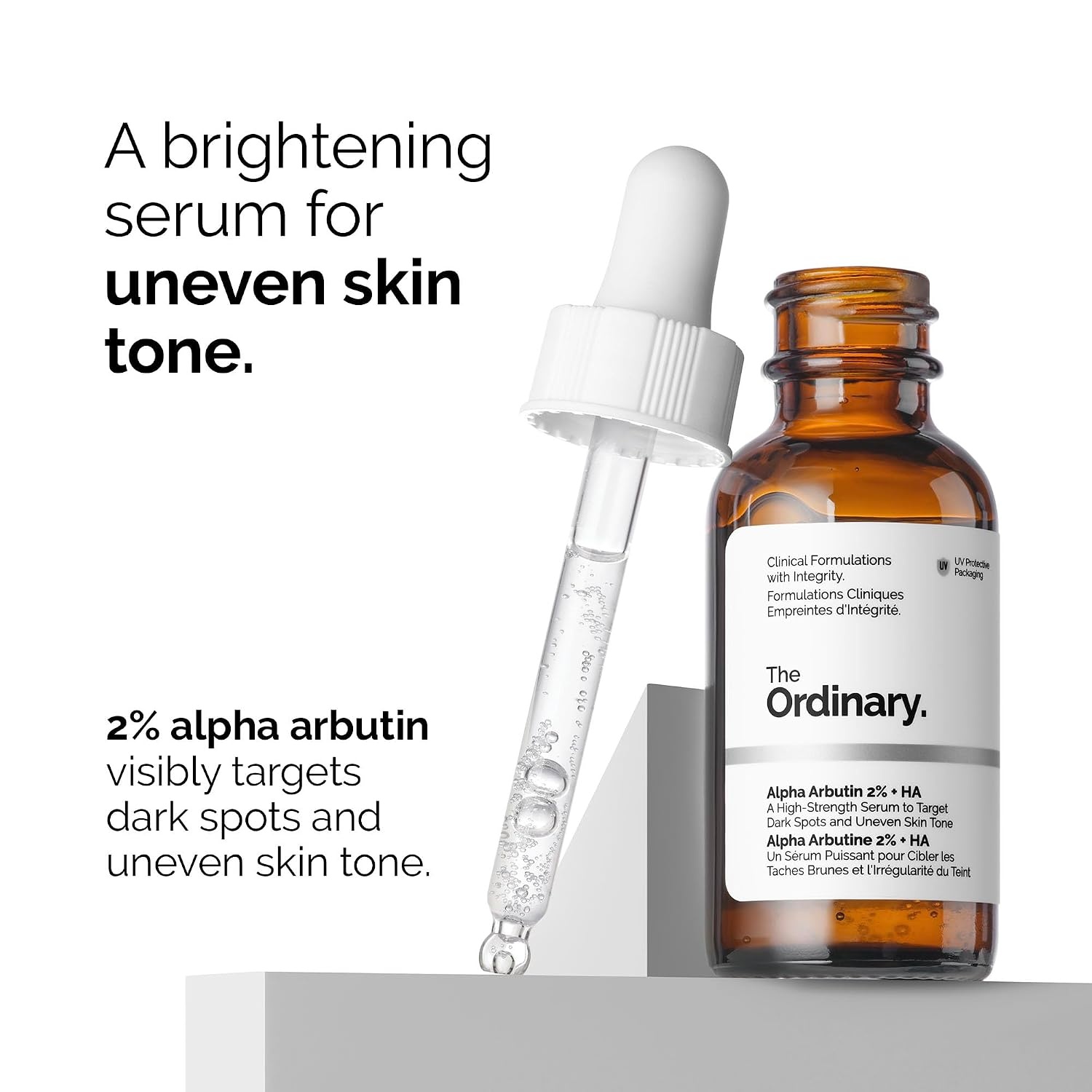 image:imageThe Ordinary Alpha Arbutin 2 Hyaluronic Acid Brightens Skin and Targets Dark Spots 1 Fl Oz1 Fl Oz Pack of 2