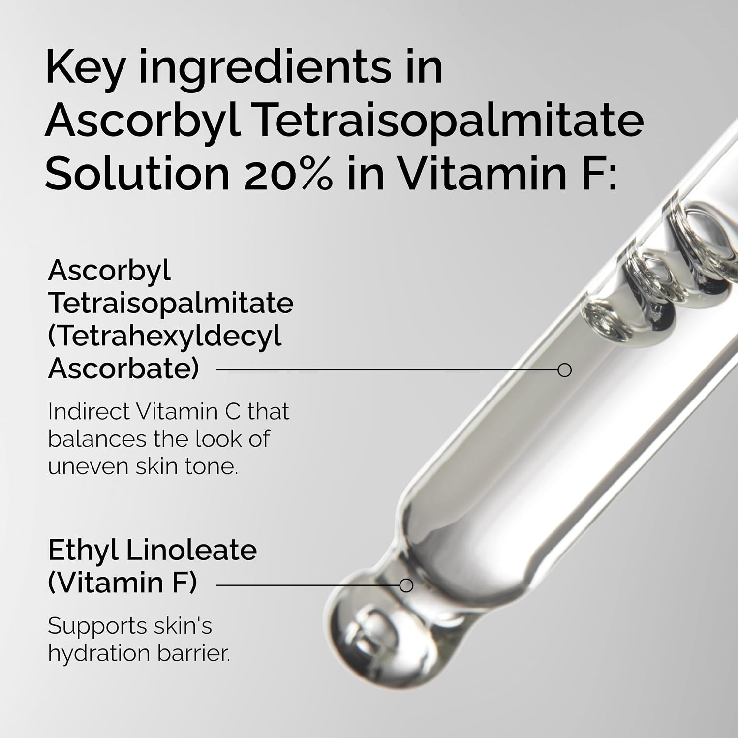image:imageThe Ordinary Ascorbyl Tetraisopalmitate Solution 20 in Vitamin F Hydrating Vitamin C Oil for Even Skin Tone 1 Fl Oz
