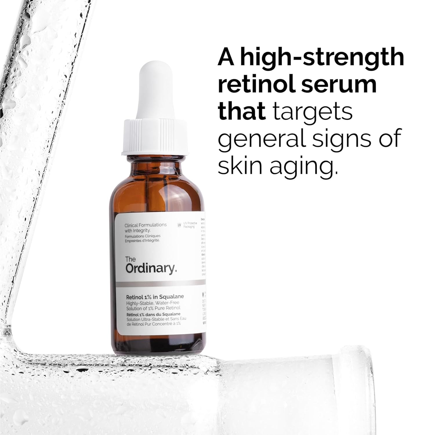 image:imageThe Ordinary Fine Lines amp Wrinkles Collection Skin Care Bundle Set Retinol 1 in Squalane 1 Fl Oz Hyaluronic Acid 2 B5 1 Fl Oz Natural Moisturizing Factors HA 34 Fl Oz