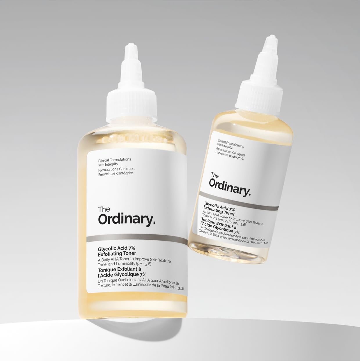image:imageThe Ordinary Glycolic Acid 7 Exfoliating Toner Brightening and Smoothing Daily Toner for More EvenLooking Skin Tone34 Fl Oz Pack of 2