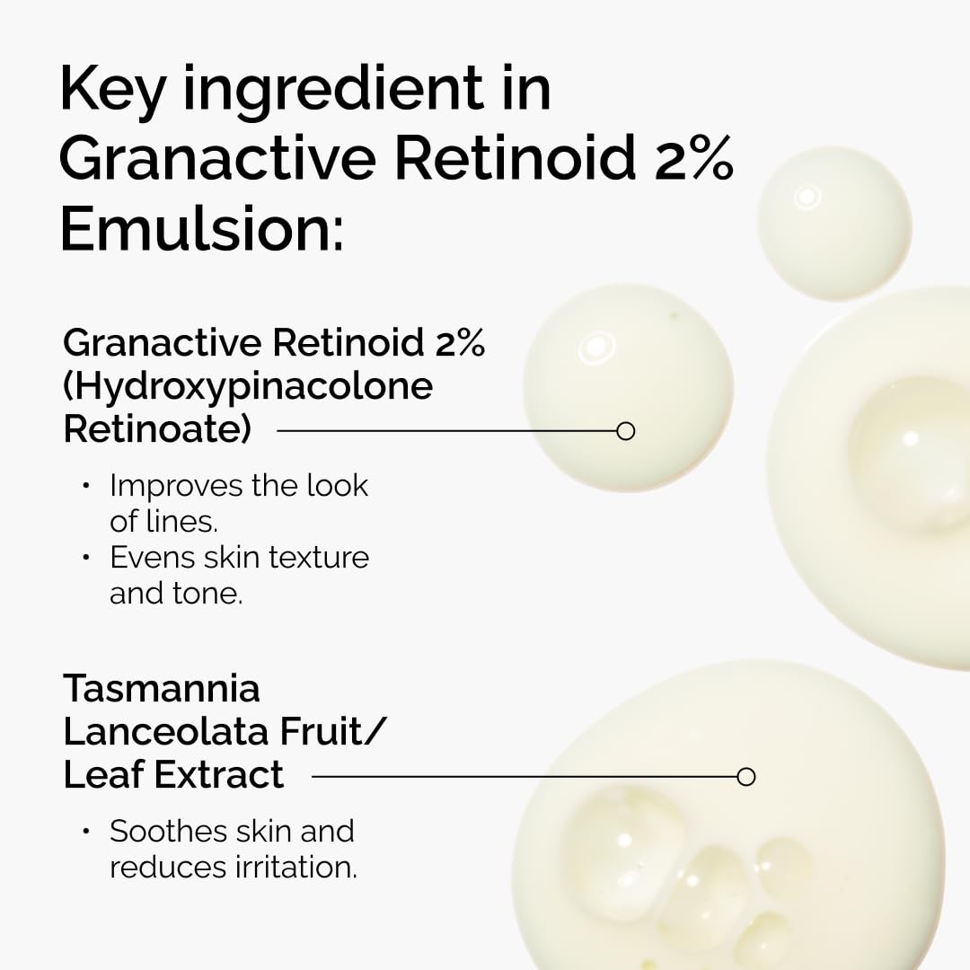 image:imageThe Ordinary Granactive Retinoid 2 Emulsion Advanced Retinoid Alternative for AntiAging and Skin Texture Improvement 1 Fl Oz1 Fl Oz Pack of 1
