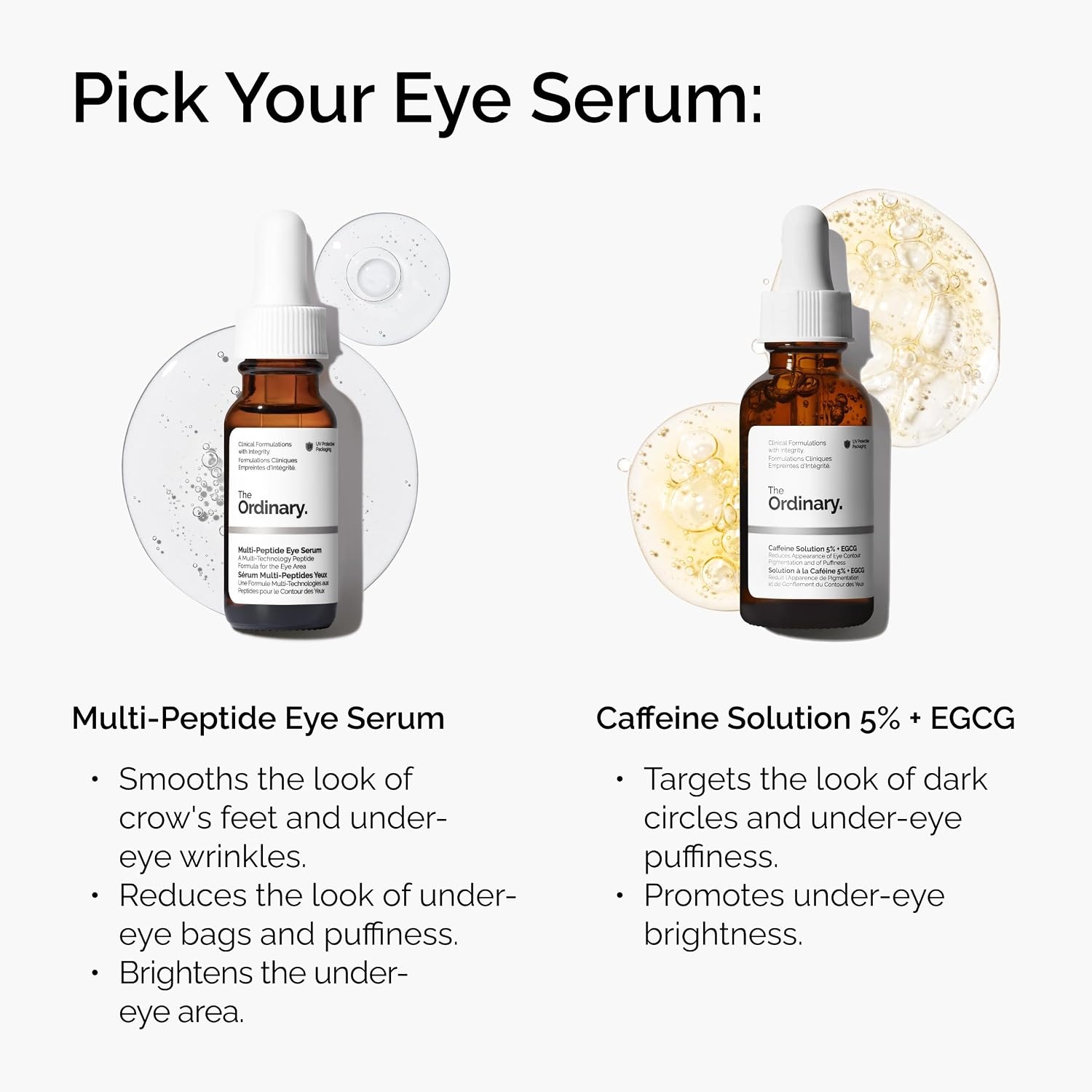 image:imageThe Ordinary MultiPeptide Eye Serum AntiAging Formula for Crows Feet Dark Circles amp Puffiness05 Fl Oz Pack of 1