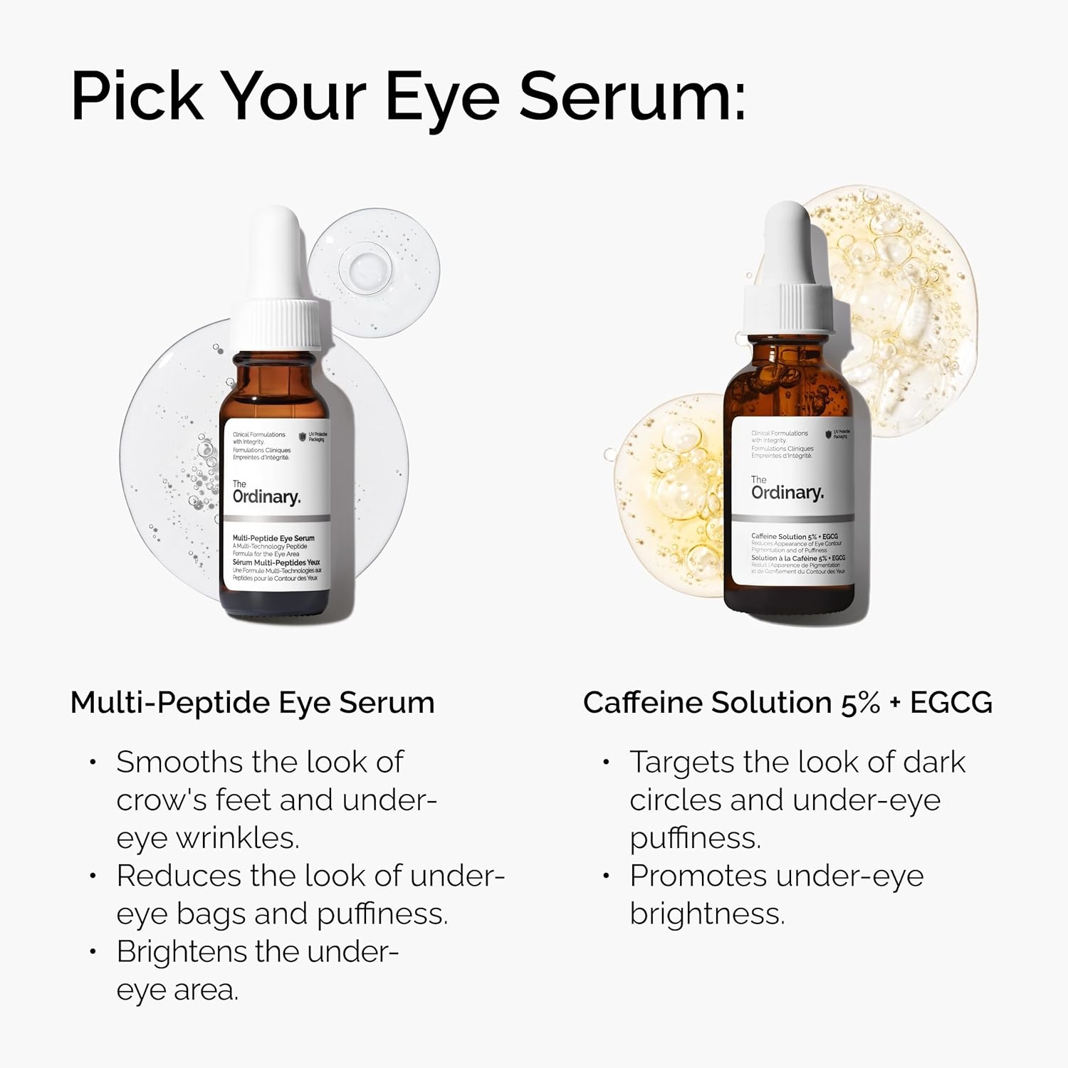 image:imageThe Ordinary MultiPeptide Eye Serum AntiAging Formula for Crows Feet Dark Circles amp Puffiness05 Fl Oz Pack of 2