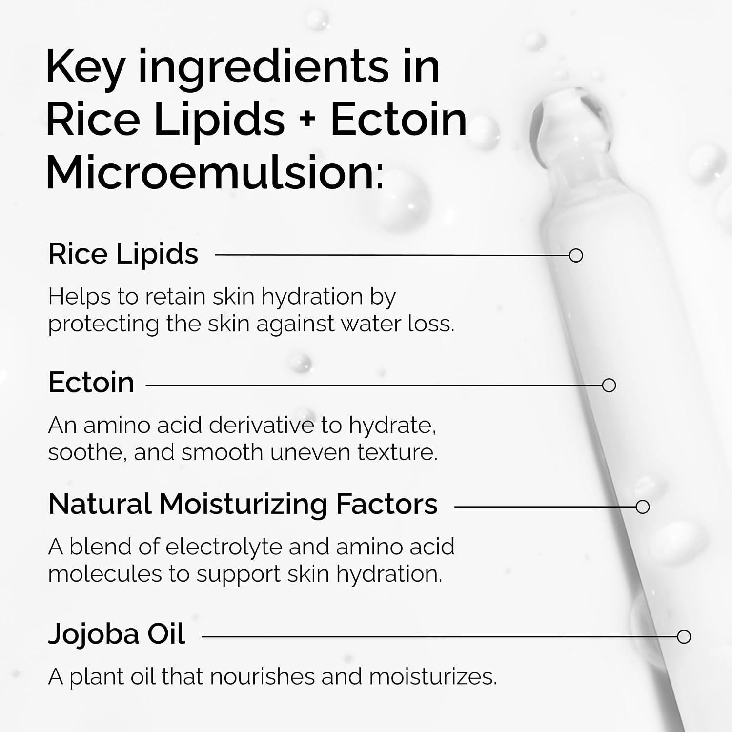 image:imageThe Ordinary Rice Lipids Ectoin Microemulsion Moisturizer for Dry Skin Soothing Hydration Barrier Repair Reduced Redness2 Fl Oz Pack of 1
