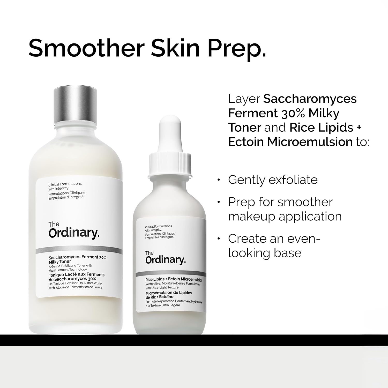 image:imageThe Ordinary Saccharomyces Ferment 30 Milky Toner Exfoliating and Hydrating Toner for Smoother Brighter Skin 34 Fl Oz
