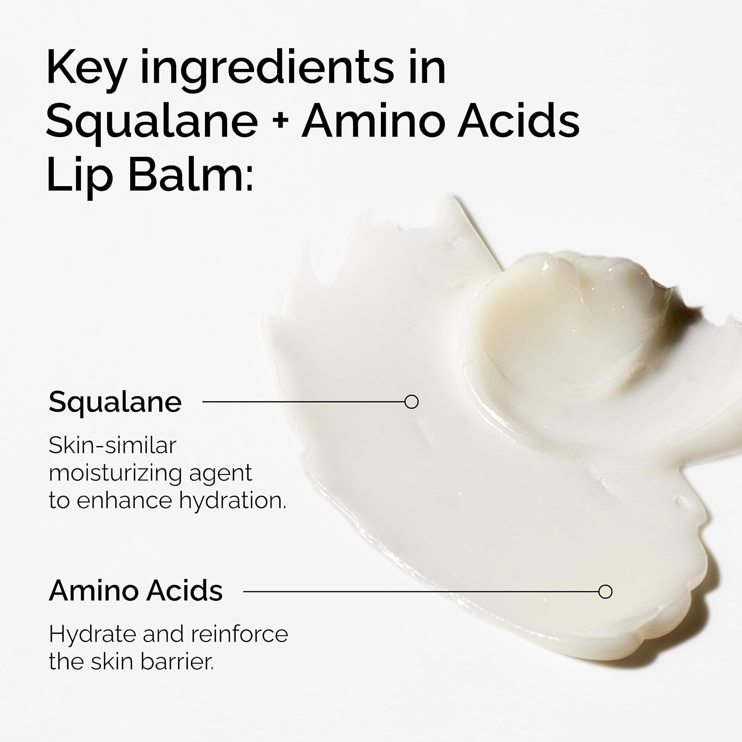 image:imageThe Ordinary Squalane Amino Acids Hydrating Lip Balm for Lips Elbows and Cuticles 05 Fl Oz05 Fl Oz Pack of 1