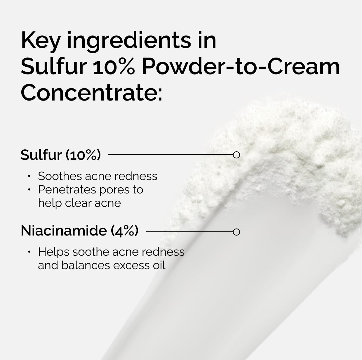 image:imageThe Ordinary Sulfur 10 PowdertoCream Acne Spot Treatment Concentrate Reduces Pimple Size and Zit Redness 018 Oz018 Ounce Pack of 1