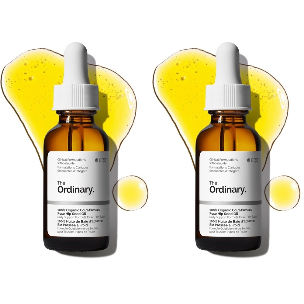 image:imageThe Ordinary 100 Organic ColdPressed Rose Hip Seed Oil Addresses Signs of Aging by Improving the Appearance of Uneven Skin Tone Supporting Skin Elasticity 1 Fl Oz1 Fl Oz Pack of 2
