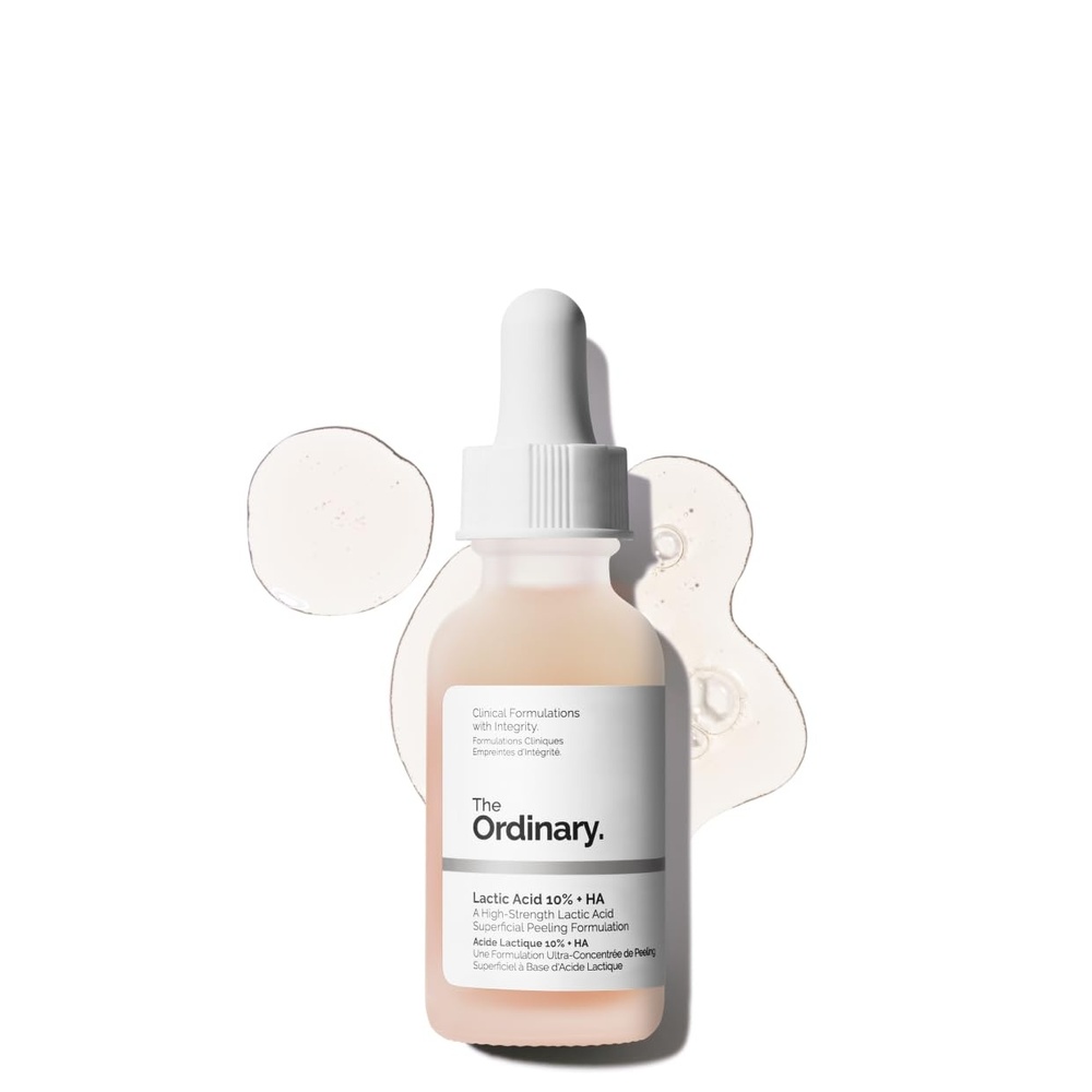 image:imageThe Ordinary Lactic Acid 10 Hyaluronic Acid 2 HighStrength Exfoliating Serum for Smoother Brighter Skin 1 Fl Oz1 Fl Oz Pack of 1