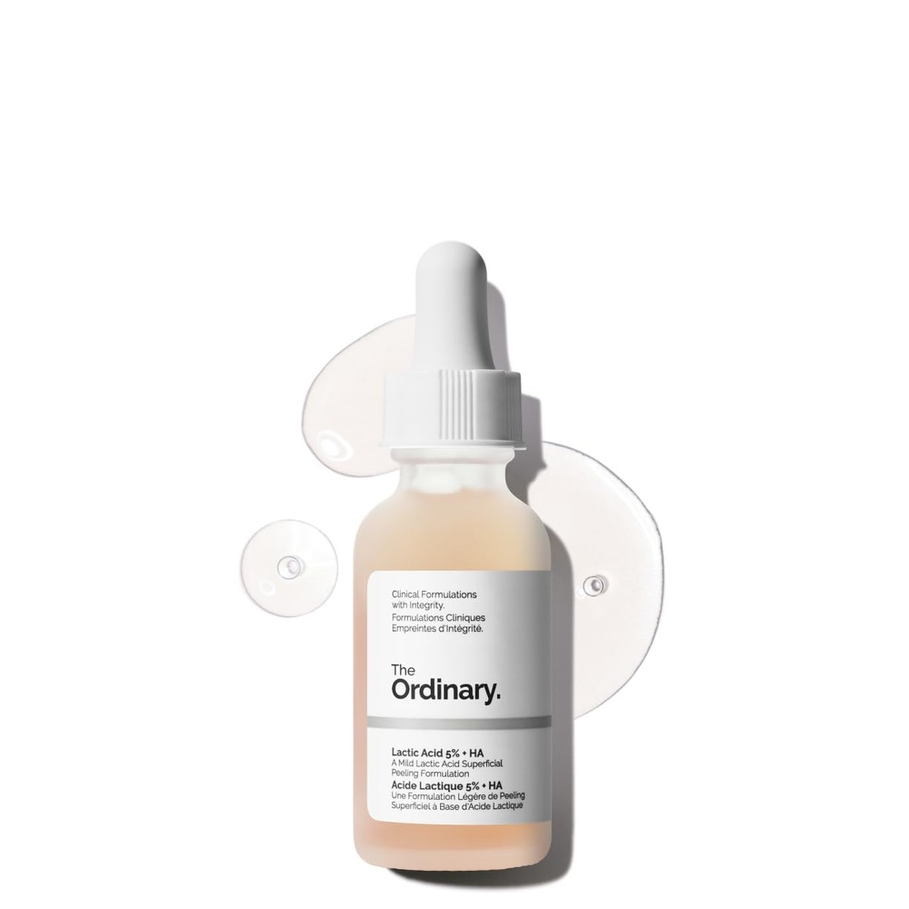 image:imageThe Ordinary Lactic Acid 5 Hyaluronic Acid 2 Gentle Exfoliating Serum for Smoother Skin1 Fl Oz Pack of 1