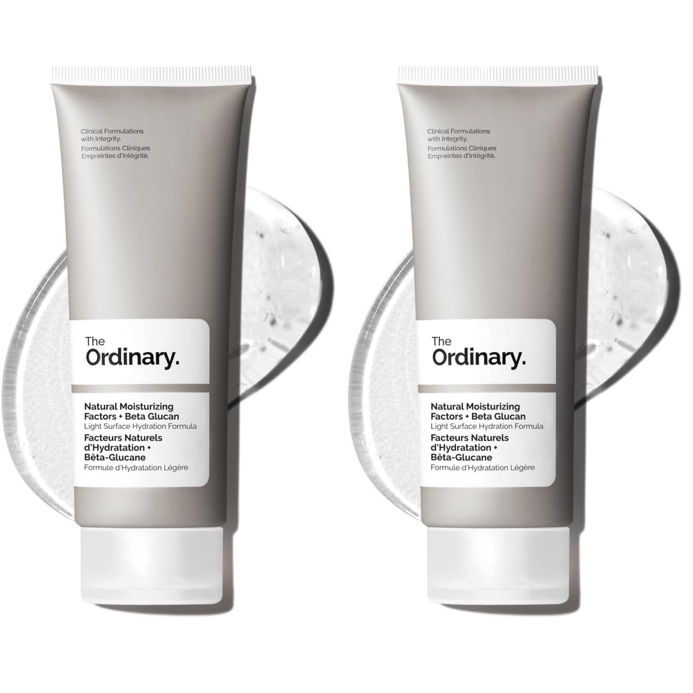 image:imageThe Ordinary Natural Moisturizing Factors  Beta Glucan Lightweight Gel Moisturizer for AllDay Hydration Travel Size 1 Fl Oz34 Fl Oz Pack of 2