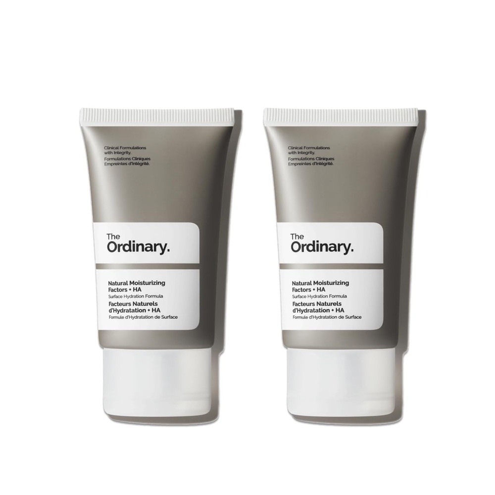 image:imageThe Ordinary Natural Moisturizing Factors  Hyaluronic Acid Lightweight Hydrator for Skin Barrier Support amp Hydration1 Fl Oz Pack of 2