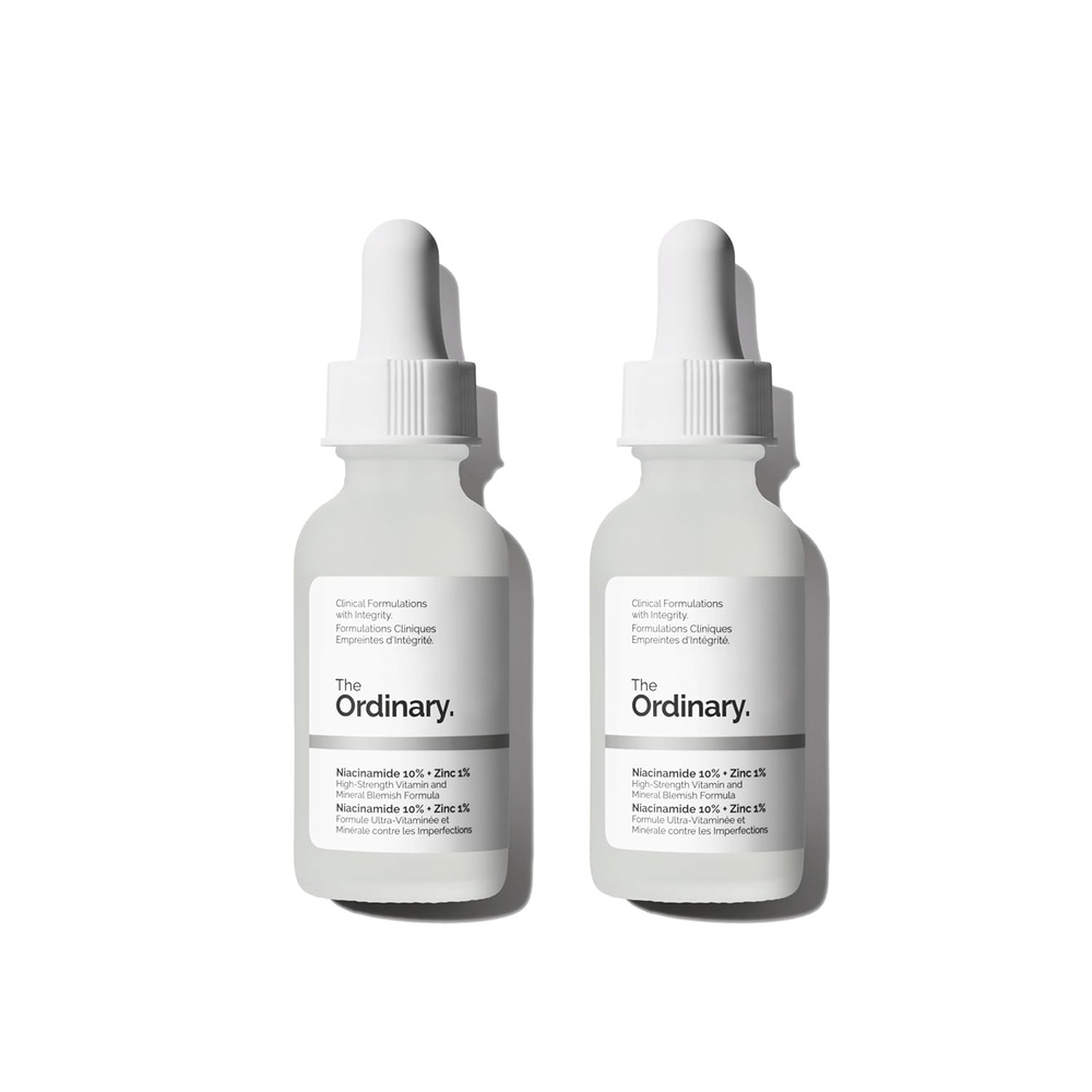 image:imageThe Ordinary Niacinamide 10 Zinc 1 Smoothing Serum for BlemishProne Skin1 Fl Oz Pack of 2