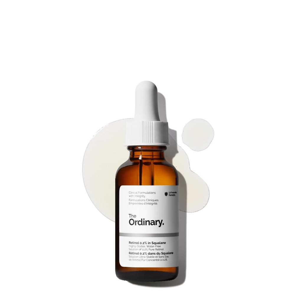image:imageThe Ordinary Retinol 02 in Squalane Gentle Retinol Serum for the Face That Is AntiAging and Skin Smoothing 1 Fl Oz