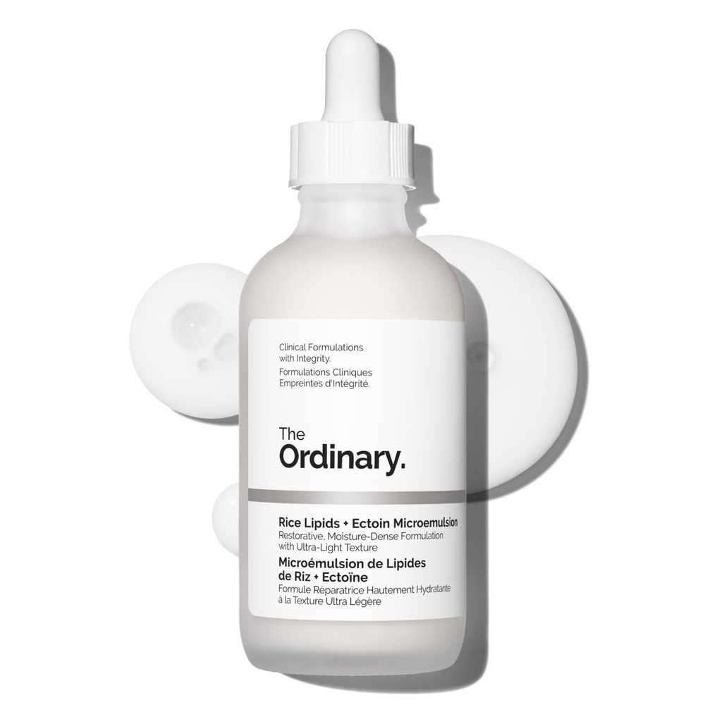 image:imageThe Ordinary Rice Lipids Ectoin Microemulsion Moisturizer for Dry Skin Soothing Hydration Barrier Repair Reduced Redness4 Fl Oz Pack of 1