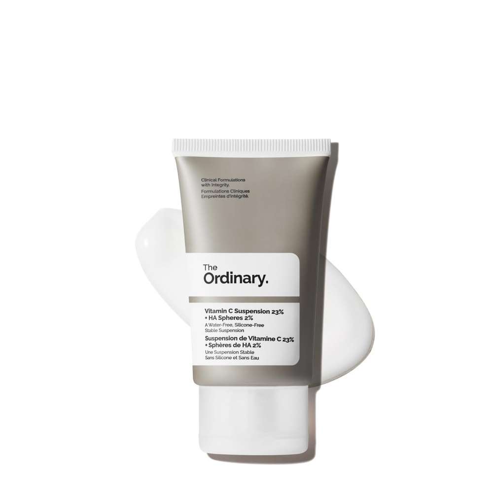 image:imageThe Ordinary Vitamin C Suspension 23 Hyaluronic Acid Spheres 2 Serum with Pure LAscorbic Acid1 Fl Oz Pack of 1