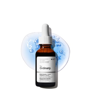 The Ordinary Multi-Peptide + Copper Peptides 1%, GHK-Cu Anti-Aging Serum for Fine Lines and Skin Elasticity(1 Fl Oz (Pack of 1))
