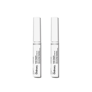 The Ordinary Multi-Peptide Lash and Brow Serum, Peptide-Powered Formula for Thicker, Fuller Looking Lashes & Brows(0.16 Fl Oz (Pack of 2))