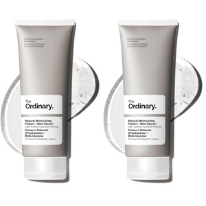 The Ordinary Natural Moisturizing Factors + Beta Glucan, Lightweight Gel Moisturizer for All-Day Hydration, Travel Size, 1 Fl Oz(3.4 Fl Oz (Pack of 2))