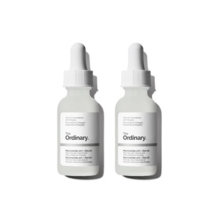 The Ordinary Niacinamide 10% + Zinc 1%, Smoothing Serum for Blemish-Prone Skin(1 Fl Oz (Pack of 2))