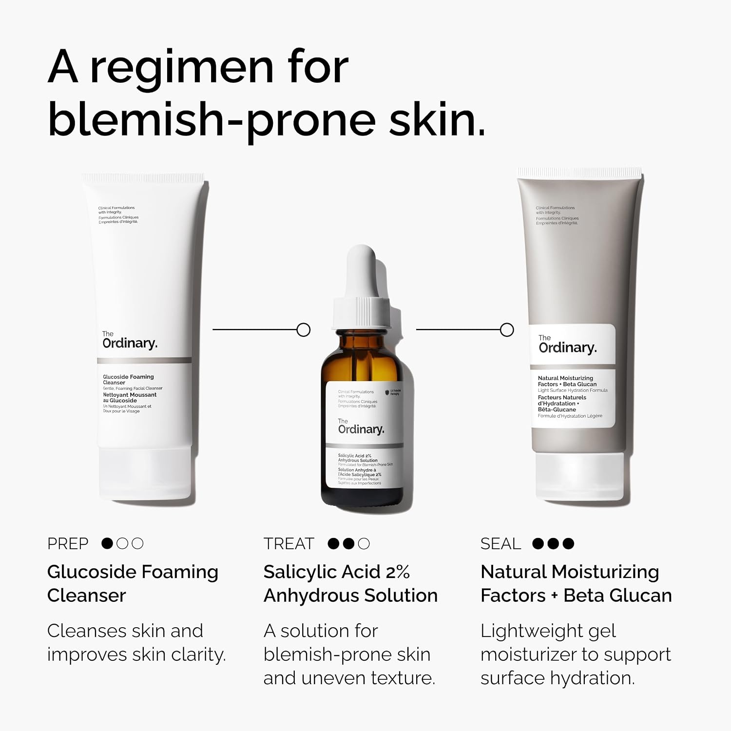 image:imageThe Ordinary Salicylic Acid 2 Anhydrous Solution Gentle Exfoliating Serum for BlemishProne Skin and Uneven Texture1 Fl Oz Pack of 2