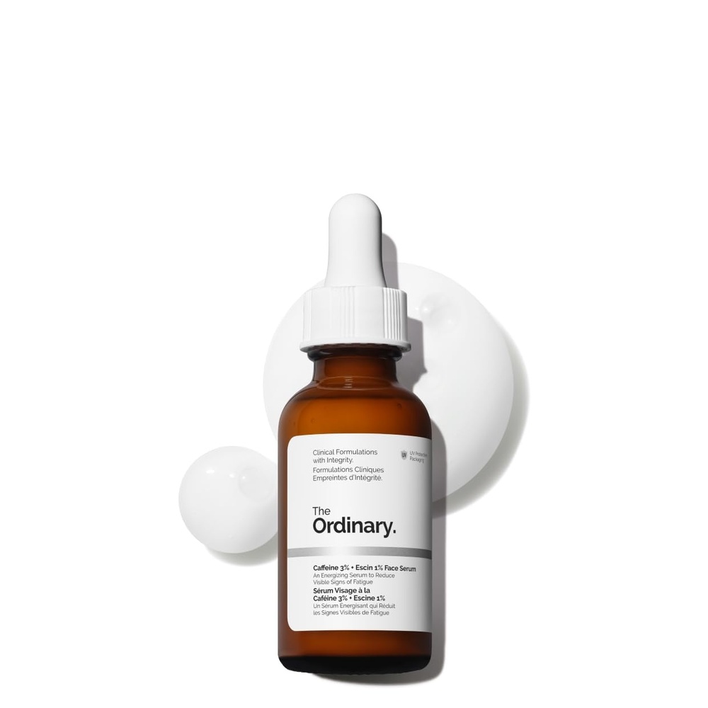 image:imageThe Ordinary Caffeine 3 Escin 1 Face Serum Energizing Serum to Tone and Tighten 1 Fl Oz