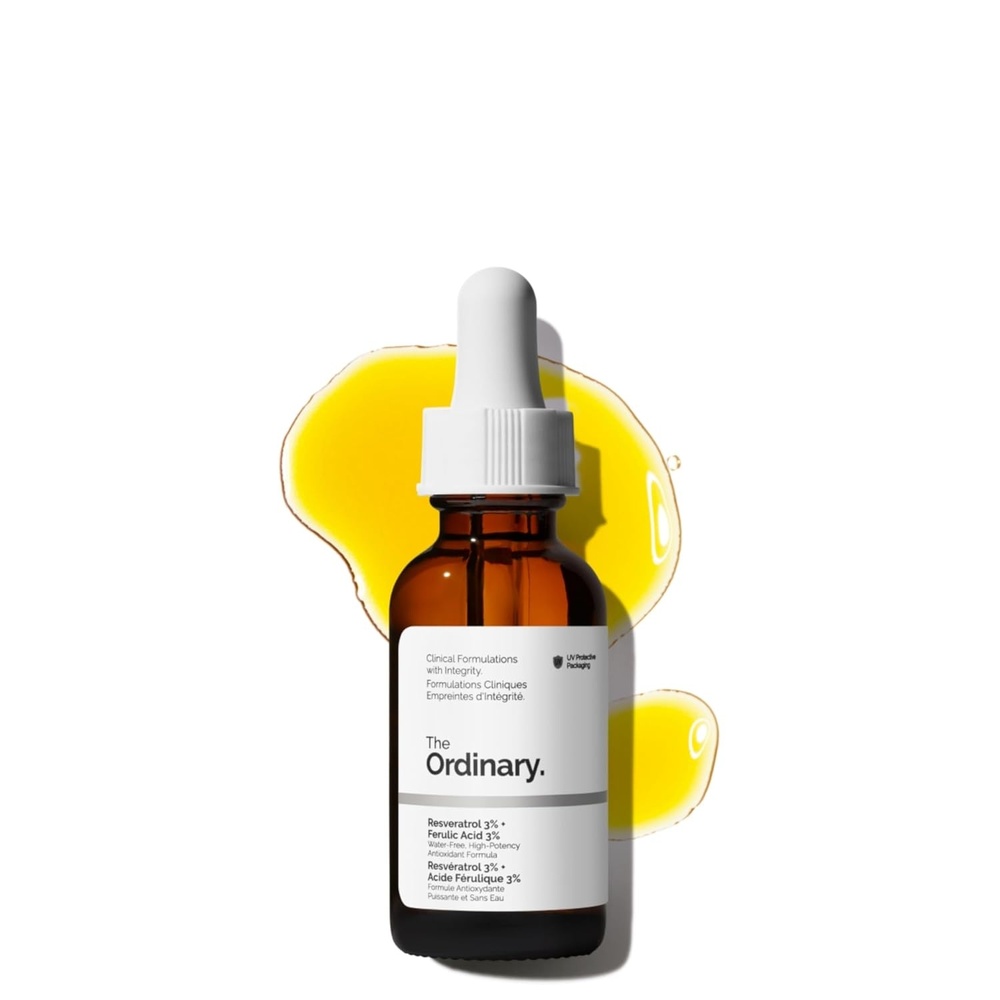 image:imageThe Ordinary Resveratrol 3 Ferulic Acid 3 Antioxidant Serum for AntiAging 1 Fl Oz