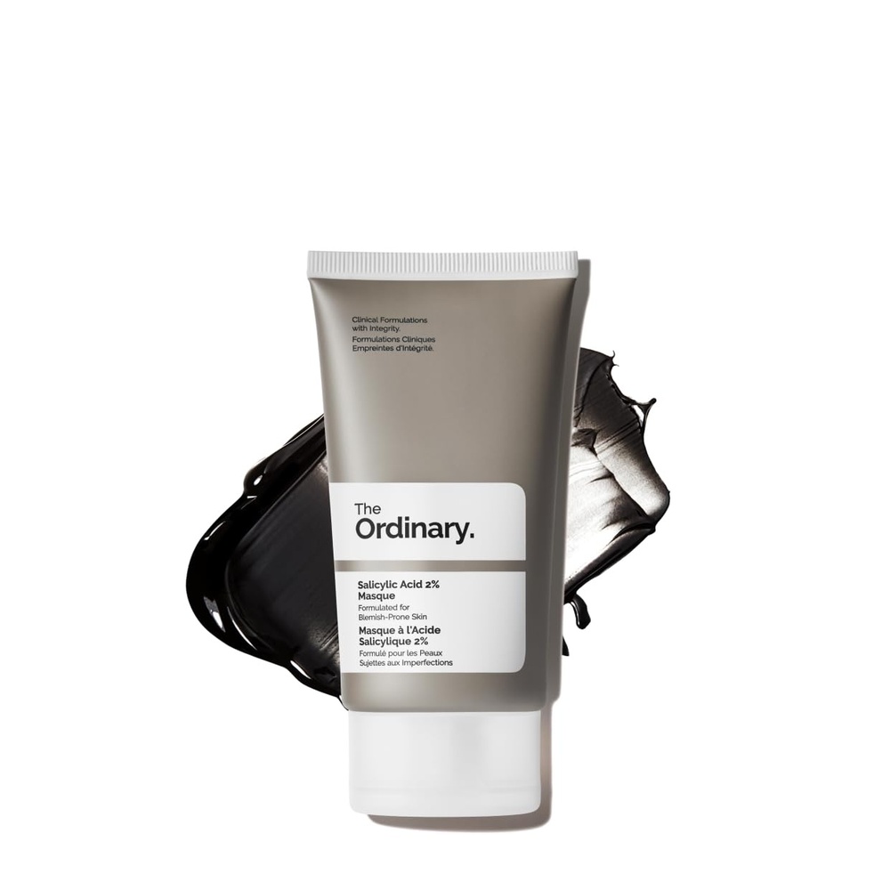 image:imageThe Ordinary Salicylic Acid 2 Masque Clarifying Charcoal amp Clay Mask for BlemishProne Skin 17 Fl Oz