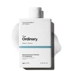 The Ordinary Behentrimonium Chloride 2% Conditioner, Lightweight Fragrance-Free Conditioner for All Hair Types, 8.1 Fl Oz(8.1 Fl Oz (Pack of 1))