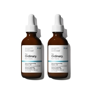 The Ordinary Hair Care Natural Moisturizing Factors + Hyaluronic Acid, Lightweight Hydrating Scalp Serum with Hyaluronic Acid and Squalane, 2 Fl Oz(2 Fl Oz (Pack of 2))