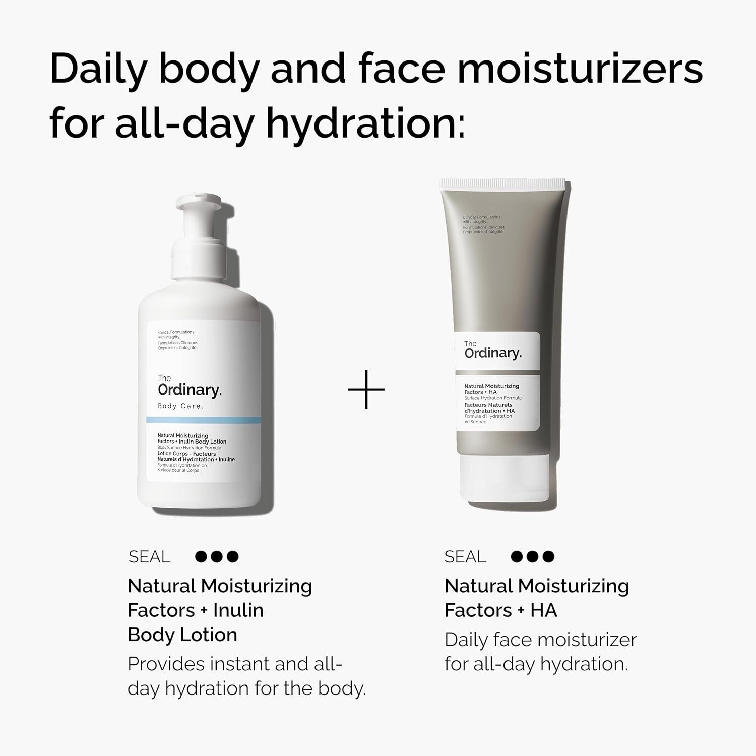 image:imageThe Ordinary Natural Moisturizing Factors Inulin Body Lotion Lightweight Hydration for AllDay Moisture amp Skin Barrier Support Accepted by the National Eczema Association 81 Fl Oz81 Fl Oz Pack of 1