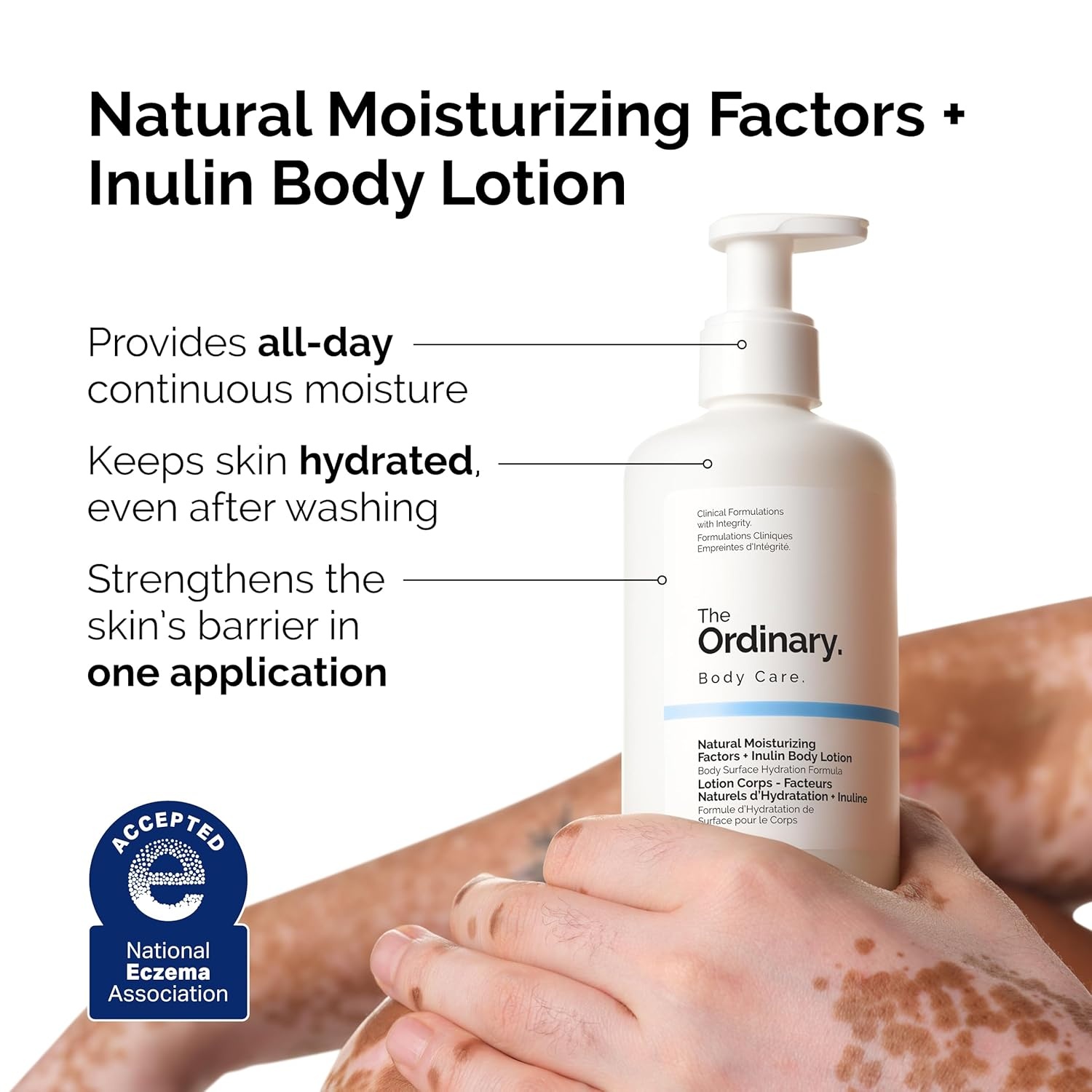 image:imageThe Ordinary Natural Moisturizing Factors Inulin Body Lotion Lightweight Hydration for AllDay Moisture amp Skin Barrier Support Accepted by the National Eczema Association 81 Fl Oz81 Fl Oz Pack of 2