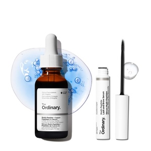 The Ordinary Peptide Power Duo, Skin Care Serum Set, Multi-Peptide + Copper Peptides 1%, Lash and Brow Serum